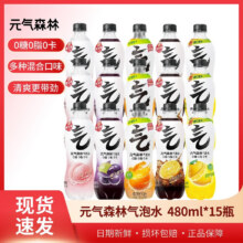 元气森林 气泡水 480ml*15瓶49.9元