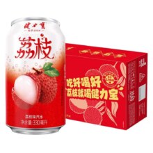 88VIP、健力宝荔枝味330ml*20瓶+凑单21.73元+凑单2.37