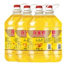 元宝大豆油5L×4桶184.6元