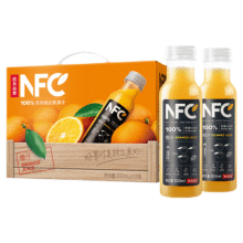 88VIP:农夫山泉100%NFC果汁300ml×10瓶37.67元（淘金币抵4.48，返22元超市卡后）