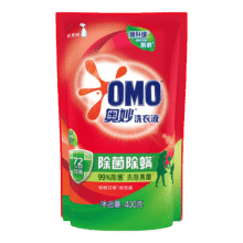 奥妙 桉树艾草洗衣液 400g+10g4.9元