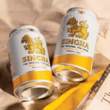 SINGHA 胜狮 泰国原装进口 拉格黄啤酒490mL*6听￥26.42 3.4折