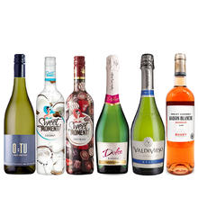 瓦帝维索 Vina Valdivieso 甜蜜时光 清爽葡萄酒及起泡酒 莫斯卡托 起泡酒 2020年 750mL*6瓶 礼盒装258元