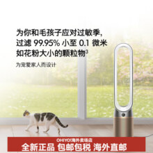 戴森（DYSON）阿里TP09白/黑空气净化器循环二合一循环家用无叶风扇 TP09 白金色13379元 (每满200减30,券后省300)
