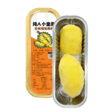 百鲜 去核榴莲肉 100g*5盒66.9元