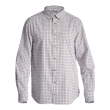 迪卡侬 衬衫男潮休闲格子衬衣宽松男士衬衫外套 OVH白色2XL-459000898.9元