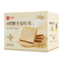 88VIP：良品铺子 全麦吐司面包 450g4.82元（需88VIP全能卡，+2.58元淘金币）