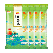 限地区、金龙鱼臻选丝苗大米5kg×4袋整箱60.12元（返卡30元+16.88元金币）