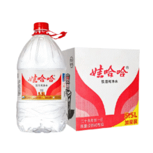 娃哈哈 饮用纯净水 5.5L*4桶29.34元（需领券）