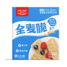 88vip：欧扎克燕麦片全麦脆块1200g22.18元+0.59元淘金币