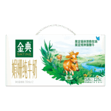 金典 娟姗 纯牛奶 3.8g蛋白质 苗条装 250ml 12盒*3件112.7元，折37.56元/件（需领券）