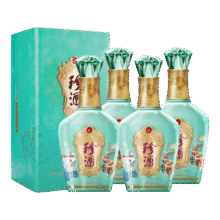 Zhenjiu/珍酒 盛世珍礼 53°酱香型白酒 500ml 500ml*4瓶1579元