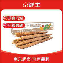 京鲜生 河南焦作温县垆土铁棍山药5斤装 单根约40cm+ 蔬菜 源头直发19.68元