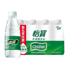 怡宝 纯净水 350ml 12瓶*1件10.39元（合0.87元/瓶）