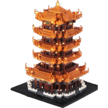 脘铼 手工立体拼图 黄鹤楼13890 13890颗粒7.92元