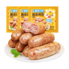 皇家小虎火山石烤肠纯肉香肠热狗空气炸锅露营烧烤食材肉肠火腿肠30元