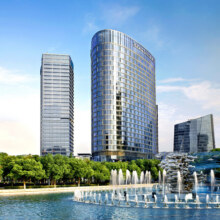苏州凯越酒店 嘉宾轩景观双床房（金鸡湖景观） 1 晚+嘉宾轩行政礼遇1份899元（原价1388元）