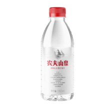 农夫山泉 天然矿泉水 380ml、两箱装38元