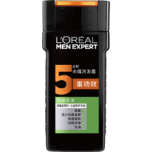 欧莱雅 活泉男士无硅油去屑止痒控油洗发水 200ml 炭爽去油16.58元