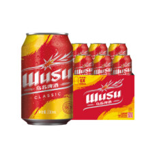 乌苏啤酒 乌苏经典款330ml*6罐11.63元（需领券）