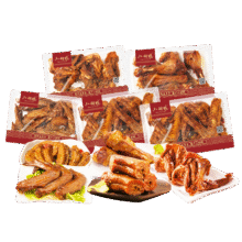 小胡鸭 鸭锁骨 150g46元（需领券，合7.67元/件）