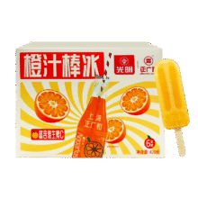 Plus会员:光明 ×正广和橙汁汽水棒冰70g*6支*10件89.75元（合8.97元/件）