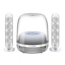 哈曼卡顿 SoundSticks4水晶4代无线蓝牙桌面音箱 家用音响礼物1599元 (券后省750)