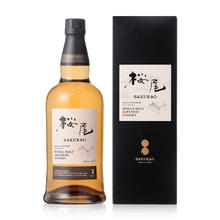 Sakurao樱尾 日本原瓶进口 泥煤烟熏风味 43度单一麦芽威士忌 700ml 单瓶装460元