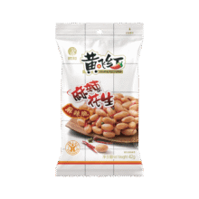 黄飞红 麻辣花生 42g*10袋16.9元（需领券）