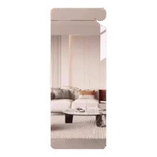 plus会员：亚克力全身穿衣镜 贴墙自粘免打孔式软镜子 40*1207.85元（需领券）