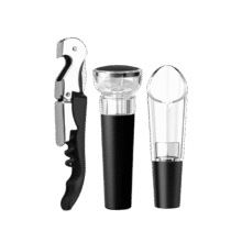 CLITON 红酒开瓶器 酒具套装海马刀+酒塞+倒酒9.41元（需领券）
