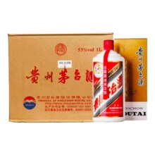 茅台 飞天 53度 酱香型白酒 1000ml*6瓶 整箱装21199元 包邮