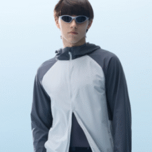 UPF100+！Bananain 蕉内 凉皮302UV 男士原纱防晒服皮肤衣￥79.00