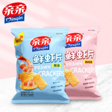 亲亲 虾片 80g 任选3件7.7元（需领券，合2.57元/件）