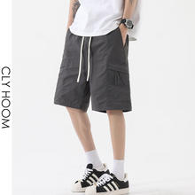 CLY HOOM 男士五分短裤皱感面料柔软舒适日韩版潮流2券后48元