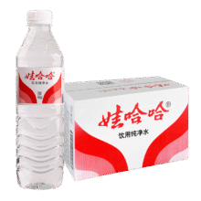 娃哈哈 饮用纯净水596ml*24瓶23.8元