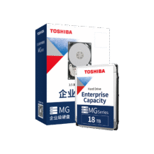 17日0点：东芝 MG08系列 3.5英寸 企业级硬盘 18TB（7200rpm、512MB）MG09ACA18TE2299元（plus立减更低）