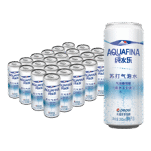 百事可乐 纯水乐 气泡水饮料 罐装 330ml*24罐35.67元