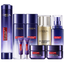 欧莱雅（LOREAL）套装水乳礼盒女士玻尿酸玻色因化妆品全套补水保湿 玻尿酸补水7件套219元