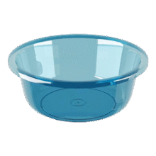 加厚透明塑料盆 中号（直径27cm）*2  买1送12元