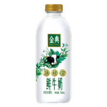 plus会员：金典 全脂 瓶装鲜牛奶 3.8g蛋白质 780ml 1瓶买一送一8.91元，17.82元，买一送一