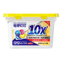 哈啰叮叮 洗衣凝珠18颗1.83元（需试用）