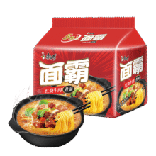 康师傅方便面 面霸煮面红烧牛肉五连包120g*5 泡面袋装速食 方便食品14.5元 (满2件9折,券后省0.9,月销1w+)
