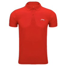 李宁（LI-NING）Polo衫短袖速干T恤女翻领夏季休闲透气半袖健身训练运动衬衫34.75元