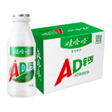 娃哈哈整箱包装含乳饮料26.6元