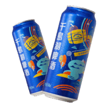 CHEERDAY/千岛湖 乐享时光黄啤 罐装啤酒 500ml 24罐55.94元