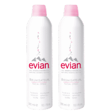 EVIAN/依云 天然矿泉水喷雾 爽肤水 300*2ml87.12元