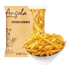 京鲜生 冷冻粗薯条 1kg71.76元（合11.96元/件）