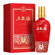 预售：五粮液 五粮福 和系列 52度 浓香型白酒 500ml 单瓶装196.51元 包邮（定金10元，多重优惠）