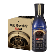 统一 黑咖浓咖啡饮料 1升*6瓶69.75元（合23.25元/件）